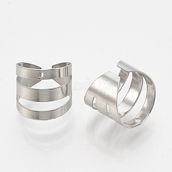 Non-Tarnish 304 Stainless Steel Ear Cuff Findings&nbsp;X-STAS-T037-03
