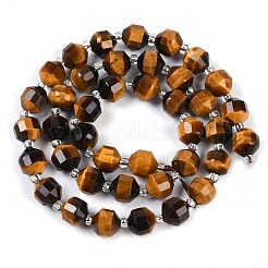 Natural Tiger Eye Beads Strands&nbsp;G-O201B-117F