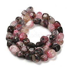 Dyed Natural Ocean White Jade Beads Strands&nbsp;G-P497-01E-09