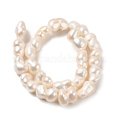 Natural Cultured Freshwater Pearl Beads Strands&nbsp;PEAR-E016-014