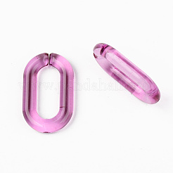 Transparent Acrylic Linking Rings&nbsp;OACR-T024-02-J