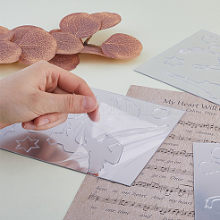 Mirror Acrylic Self Adhesive Wall Decorative&nbsp;AJEW-WH0518-24B