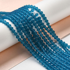 Imitate Austrian Crystal Frosted Glass Beads Strands&nbsp;EGLA-A039-T4mm-MD01