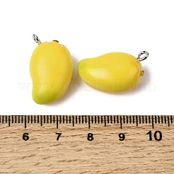 Fruit Theme Resin Pendants&nbsp;RESI-D018-01P-02