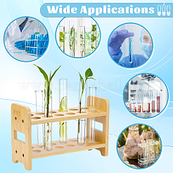 Bamboo Multi-Use Cylinder Tube Display Racks&nbsp;AJEW-WH0596-177A