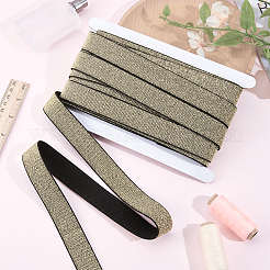 10 Yards Sparkle Flat Wide Polyester Elastic Band&nbsp;EC-GF0001-47B