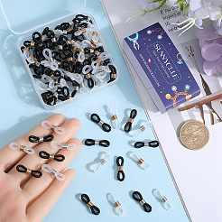 120Pcs 4 Colors Silicone Eyeglasses Chains Loop Ends&nbsp;AJEW-SC0002-54