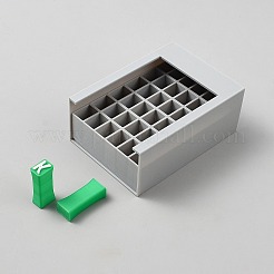 Alphabet Symbol ABS Plastic Stamps Set for Clay Pottery&nbsp;DIY-WH0308-942A