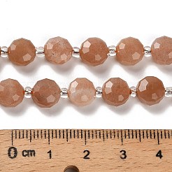 Natural Sunstone Beads Strands&nbsp;G-B153-A14