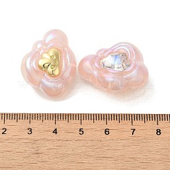 Resin Cartoon Cloud Beads&nbsp;RESI-C047-01C