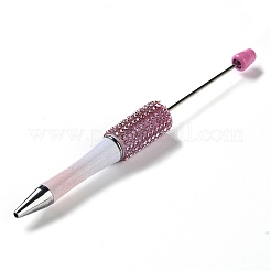 Plastic & Iron Beadable Pens&nbsp;LS-AJEW-H147-01I