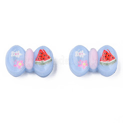 Printed Translucent Epoxy Resin Cabochons&nbsp;CRES-N034-27A
