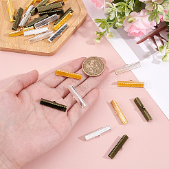 300Pcs 3 Colors Iron Ribbon Ends&nbsp;FIND-GA0008-14