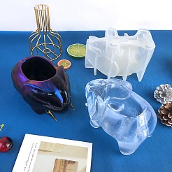DIY Elephant Silicone Pen Storage Molds&nbsp;PW-WG13553-01