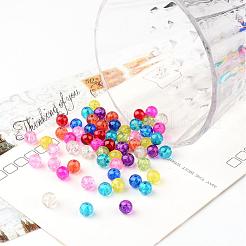 Mixed Crackle Glass Beads&nbsp;X-CCG-Q001-6mm-M
