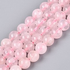 Natural Rose Quartz Beads Strands&nbsp;G-Q601-13A-08