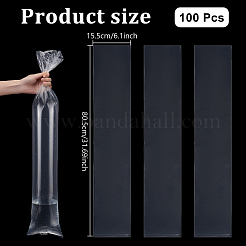 Rectangle PE Plastic Film Storage Bags&nbsp;ABAG-WH0044-98B