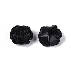 Natural Obsidian Carved Beads&nbsp;G-Q601-41A-03