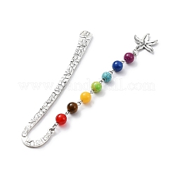 Marine Theme Alloy Hook Bookmarks&nbsp;AJEW-JK00279-05