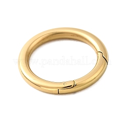 304 Stainless Steel Spring Gate Rings&nbsp;STAS-V012-03G
