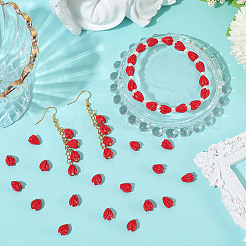 100Pcs Dyed Synthetic Coral Carved Beads&nbsp;CORA-SC0001-14