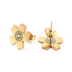 304 Stainless Steel Stud Earrings&nbsp;LS-EJEW-K285-06G