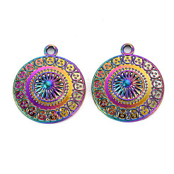 Rainbow Color Alloy Pendants&nbsp;PALLOY-S180-266-NR