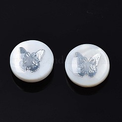 Natural Freshwater Shell Beads&nbsp;SHEL-N003-22-13P