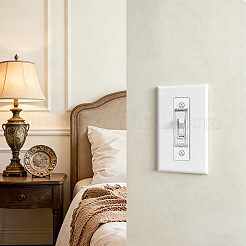 10 Bags Plastic Wall Plates Light Switch Cover Decoration&nbsp;AJEW-DL0001-32