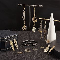 DIY Filigree Drop Earring Making Kits&nbsp;DIY-SZ0008-74