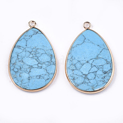 Synthetic Turquoise Pendants&nbsp;G-T112-22D