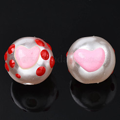 ABS Plastic Imitation Pearl Beads&nbsp;KY-N015-104
