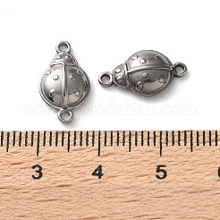 304 Stainless Steel Connector Charms&nbsp;STAS-R164-04P-02
