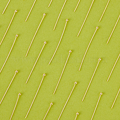 50Pcs 925 Sterling Silver Ball Head Pins&nbsp;STER-BBC0006-38