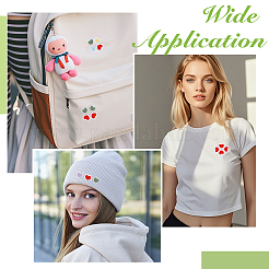 54Pcs 6 Bags Computerized Embroidery Polyester Iron on Sew on Patches&nbsp;PATC-FH0001-40