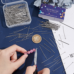 400Pcs 304 Stainless Steel Ball Head Pins&nbsp;STAS-SC0007-80