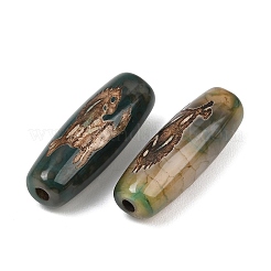 Tibetan Style dZi Beads&nbsp;TDZI-E004-64-01