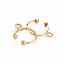 Ion Plating(IP) 304 Stainless Steel Ear Cuff Findings&nbsp;STAS-S116-308G