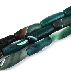 Natural Agate Beads Strands&nbsp;G-N357-06A-01