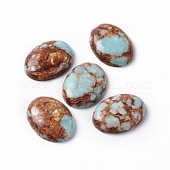 Assembled Bronzite and Imperial Jasper Cabochons&nbsp;X-G-O124-03