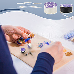 2 Rolls 2 Colors Special Coated Polyester Beading Threads&nbsp;OCOR-NB0002-05
