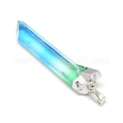 Natural Quartz Crystal Pointed Pendants&nbsp;G-S265-08B