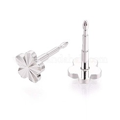 Brass Stud Earrings for Women&nbsp;EJEW-G441-01P