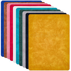 10Pcs 10 Colors PU Leather Fabric&nbsp;FIND-CL0001-16A