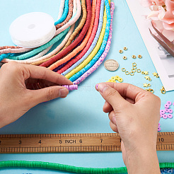 DIY Stretch Bracelets Making Kits&nbsp;DIY-TA0003-16