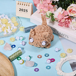 Plastic Craft Safety Eyes&nbsp;DIY-WH0899-737A