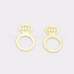 Brass Cabochons&nbsp;MRMJ-S033-014