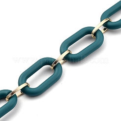 Handmade Acrylic Cable Chains&nbsp;AJEW-JB00713-01