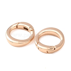 Alloy Spring Ring Clasps&nbsp;AL-B004-01KCG-A