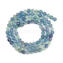 Natural Fluorite Beads Strands&nbsp;G-L662-A02-4mm